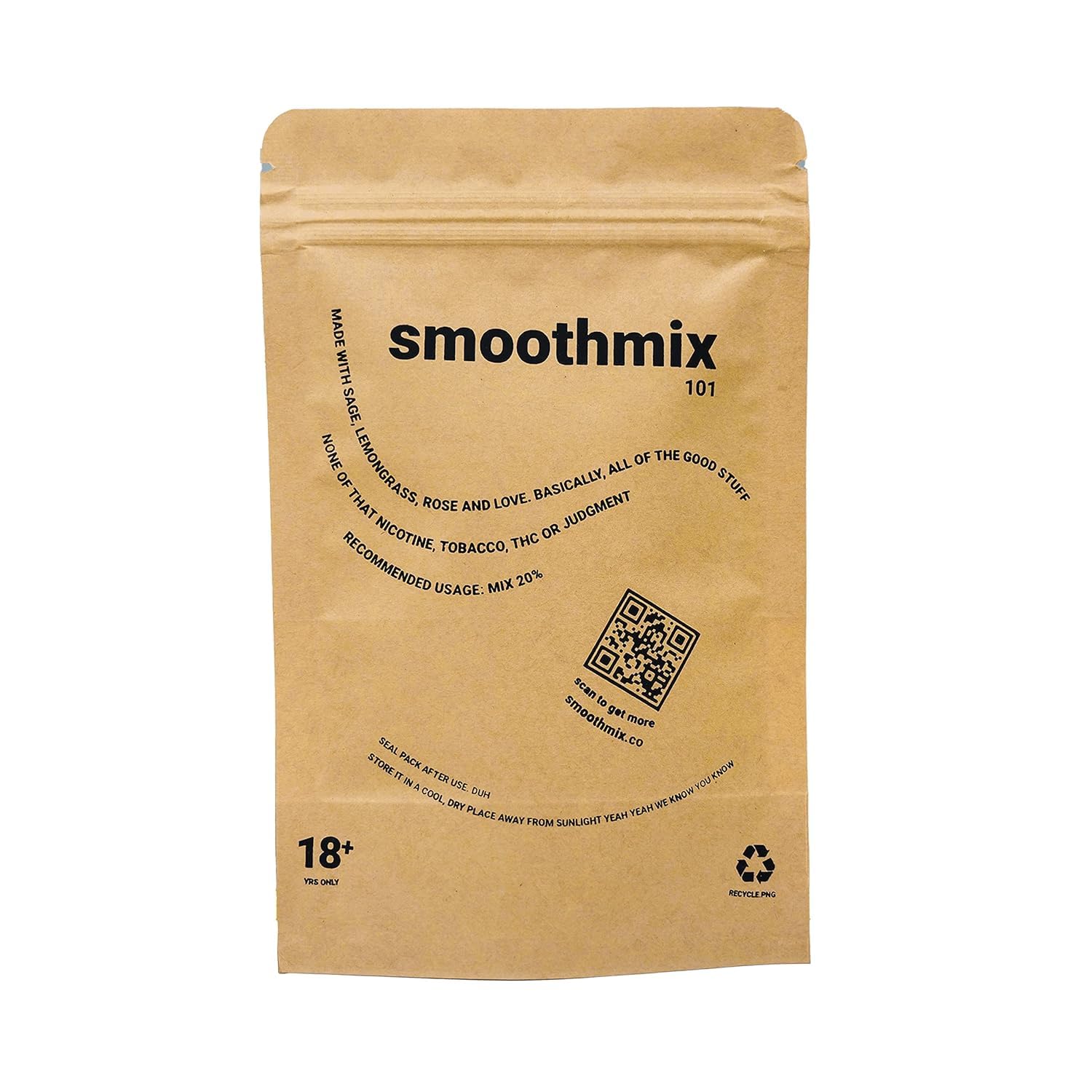 Amazon.com: Smoothmix 101 Natural Dried flowers and leaves Smoking